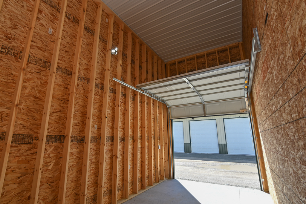 Frontier Road Self Storage Interior Looking Out